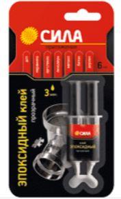 Клей CTM SЕBL1-6 СИЛА ЭПОКСИДНЫЙ 6мл шприц BL-1 ШБ