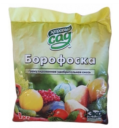 Удобрение минеральное Борофоска 1кг Здоровый сад