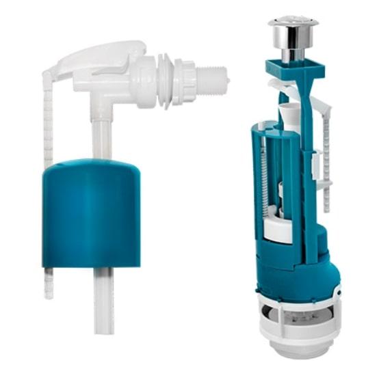 Арматура для смывных бачков (И - СБ2- БпрН-АА-М Р) с боковой подводкой ИнкоЭр 