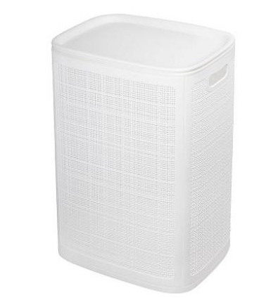 Корзина для белья плетеная Лён 430х321х600мм, 75л