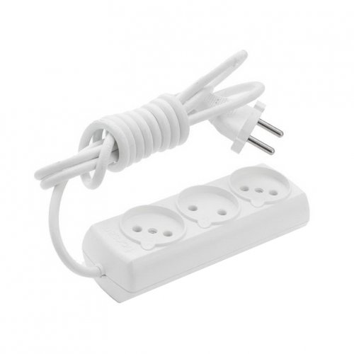 Удлинитель 3м, 3 розетки, 10А, BR-1543-3, Borsan