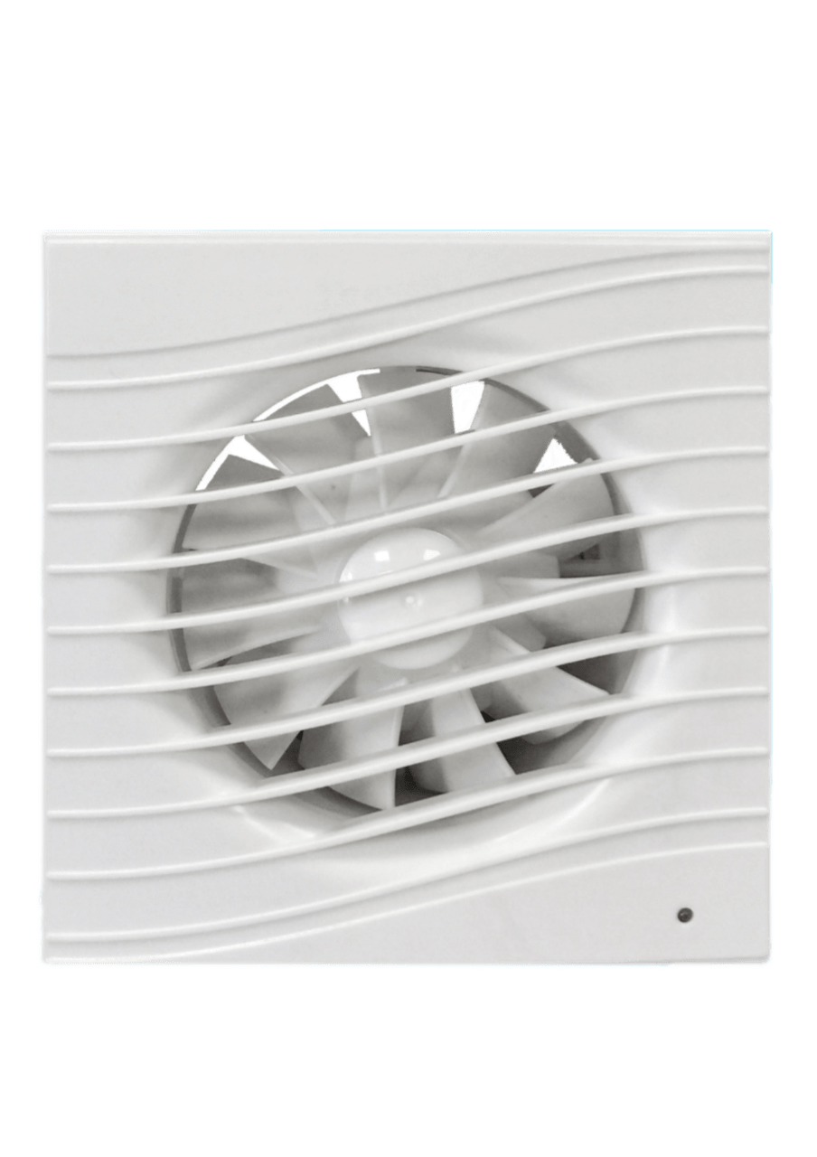 Вентилятор вытяжной с таймером ВИЕНТО d100 мм 