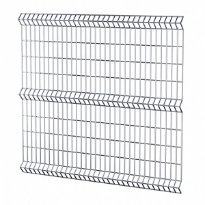 Секция еврозабора 1.53x2.5 м, ячейка 60x200 мм, диаметр 3/3.8 мм, цинк
