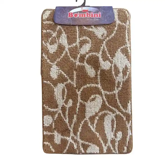 Комплект ковриков для ванной One Color 50х80см, 50х40см бежевый BOMBINI BEIGE CLC202010