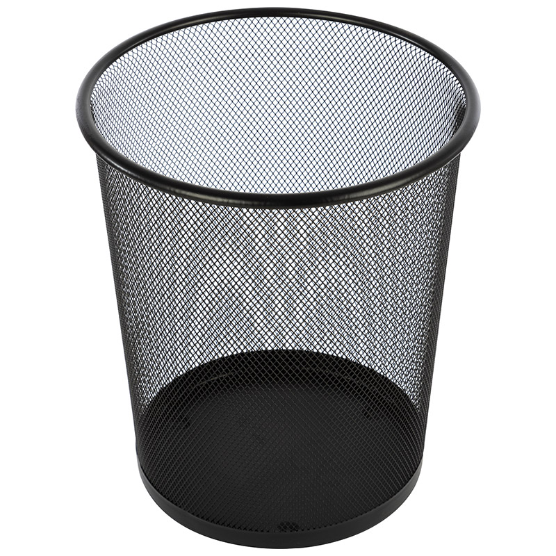 Корзина для бумаг, металл, 9,38л, Рыжий кот, MPB-02