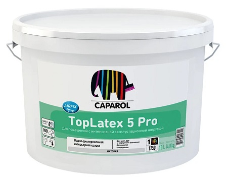 Краска интерьерная Caparol TopLatex 5 Pro