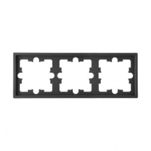 РАМКА 3-постовая графит Bylectrica ЮЛИГ.735212.593