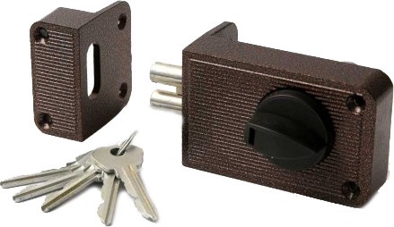 Замок накладной ЗН2-3 (медь) Зенит