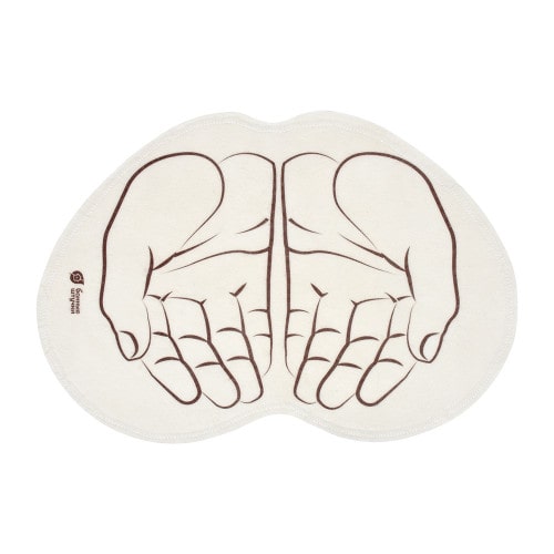 Коврик для бани из войлока Ладони Банные штучки, 41998