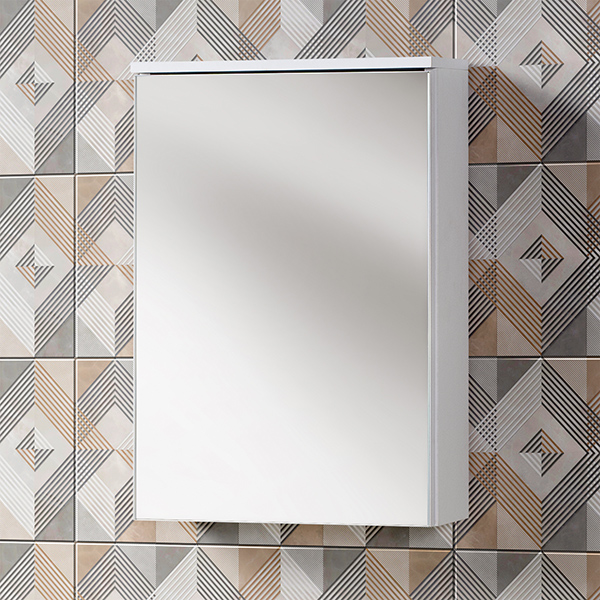 Полка зеркальная Сиена 50 СИЕНА.04.50.50.N АКВАЛЬ