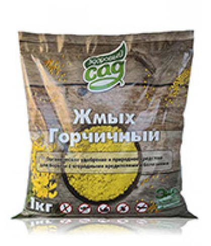 Жмых горчичный 1кг Здоровый сад