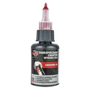 Фиксатор резьбы красный 6 мл MOJE AUTO 20A89
