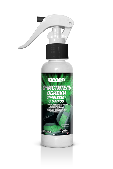 Очиститель обивки салона 200 мл RW2006 RUNWAY