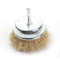 Щетка чашечная для дрели гофра GEPARD