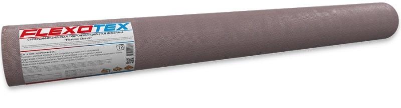 Мембрана гидроизоляционная 1,5x50 м, Flexotex Classic