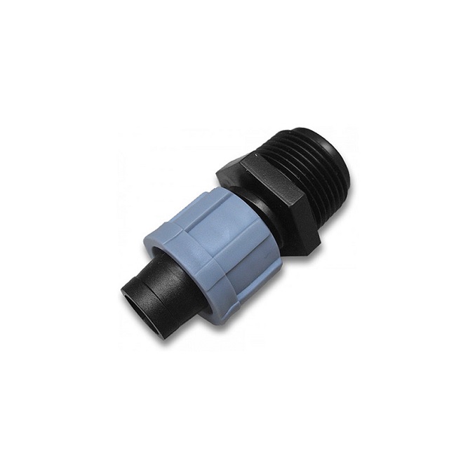 Соединитель ленты с наружной резьбой 3/4