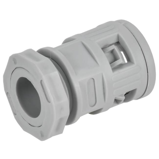 Муфта вводная 16 мм ELASTA MVN16 серая IEK ET-TA00D-MVN-016-K41-050