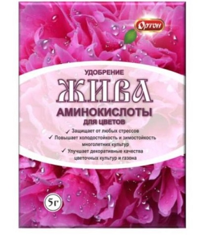 Удобрение Жива аминокислоты для цветов 5 г, Ортон