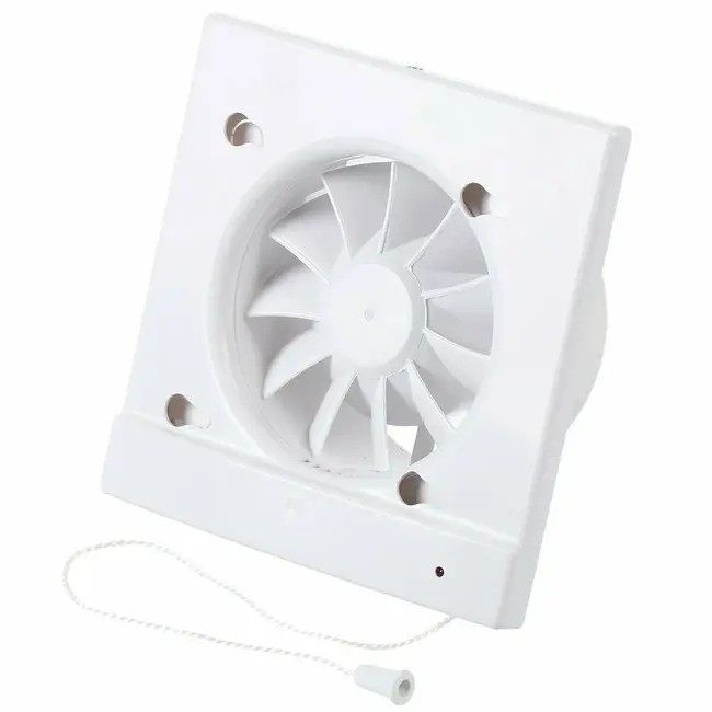 Вентилятор d100 мм Viento SYSTEM+ КВС 100СВ (тяговый выключатель)