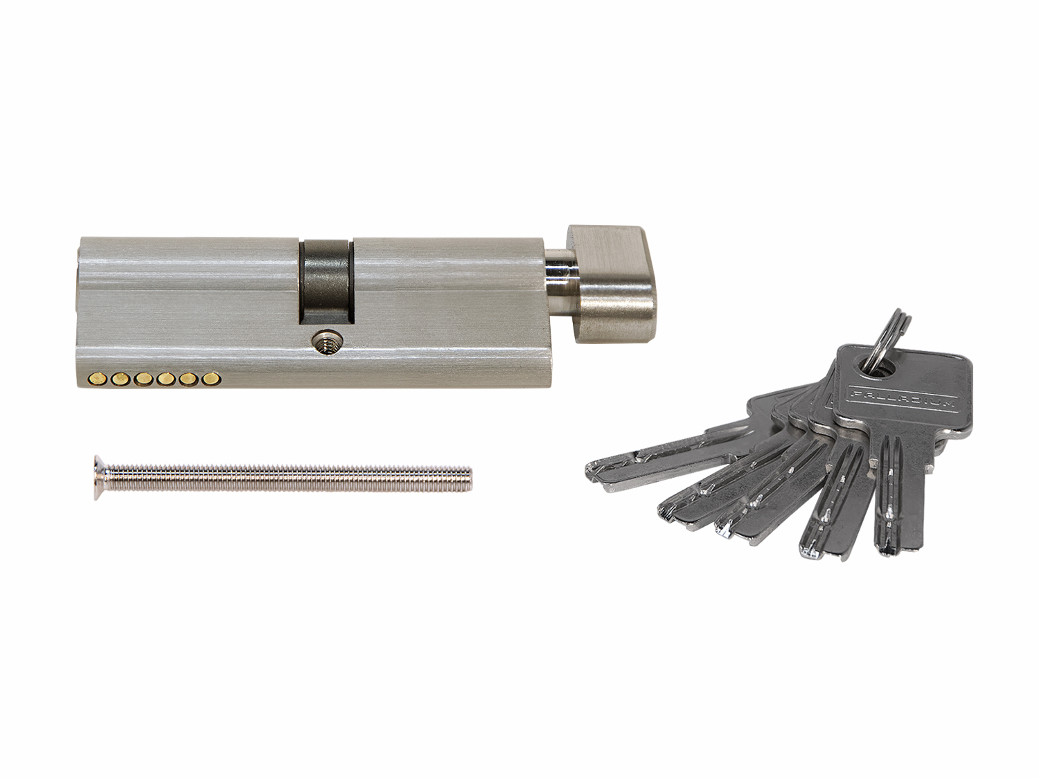 Цилиндровый механизм Palladium ZN 85 (40x45) C BK SN
