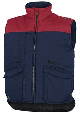 Жилет утепленный синий/красный SIERRA р-р.XL 