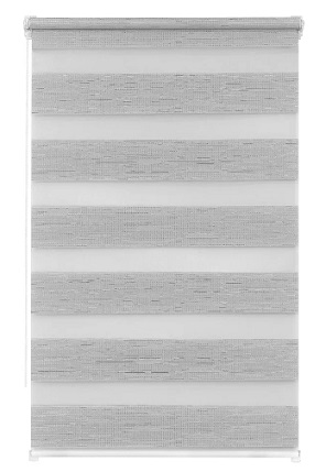 Штора рулонная день-ночь LB 54-02 Пиксель, LmDecor