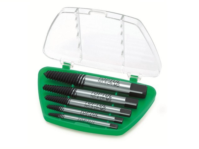 Набор экстракторов из 5 штук TOPTUL JGAW0501