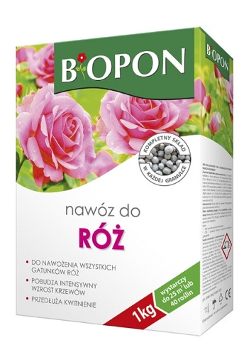 Удобрение БИОПОН для цветов. Розы 1кг BROS