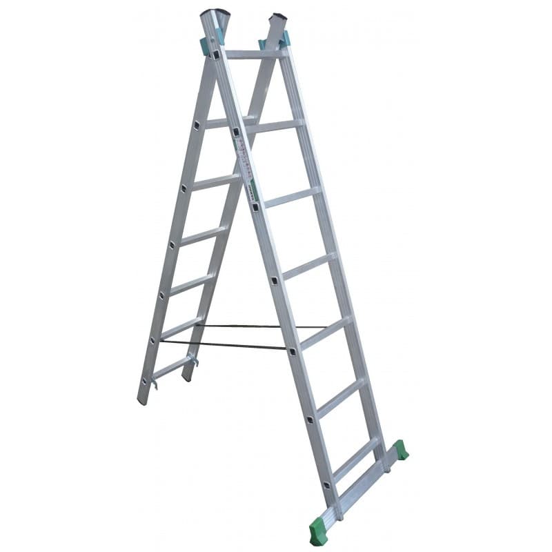 Лестница алюминиевая двухсекционная SKALA 01209, Беларусь