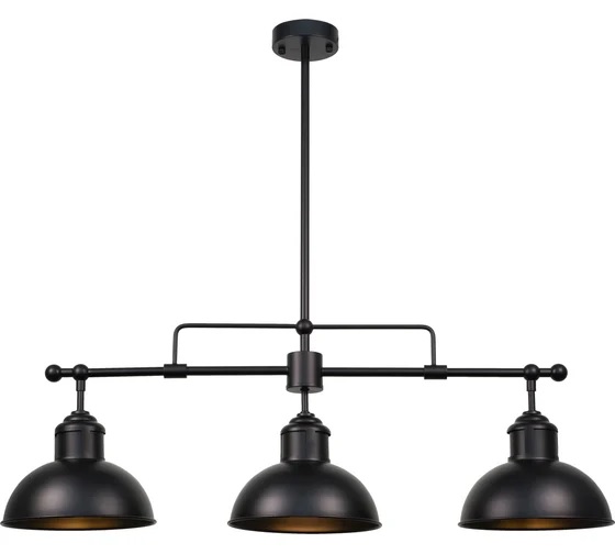 Светильник подвесной Plum 3 BLK 1-013330 Powerlight