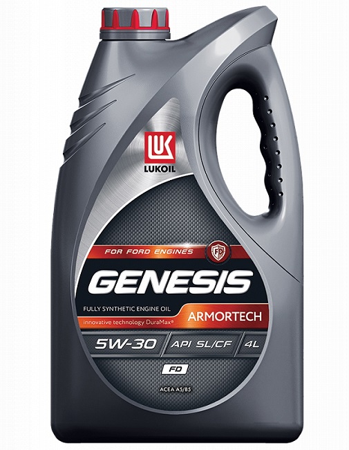 Масло моторное синтетическое Лукойл Genesis Armortech FD 5W30 4 л