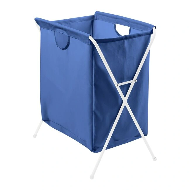 Корзина для белья синяя Nika КБМ1/С