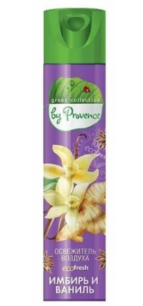 Освежитель воздуха GREEN COLLECTION Provence Имбирь и ваниль 300 мл