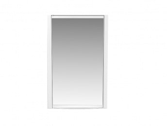 Шкафчик зеркальный (снежно-белый) Hilton АС25801000, Berossi