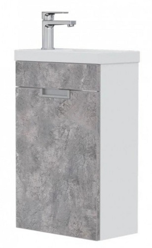 Тумба подвесная Vario Z 40.1D Volna с умывальником Миранда 40