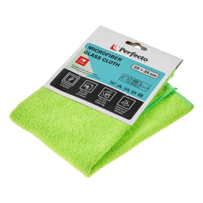 Салфетка для уборки Универсальная 35x35 см микрофибра PERFECTO LINEA 45-351111