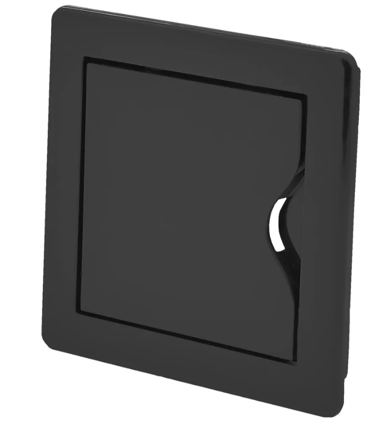 Дверца ревизионная 115х115мм (02-814agr) графит, airRoxy