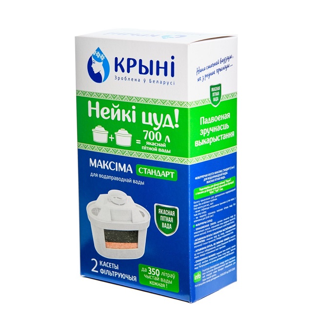 Кассета фильтрующая сменная КРЫНI Максiма стандарт (2 шт)