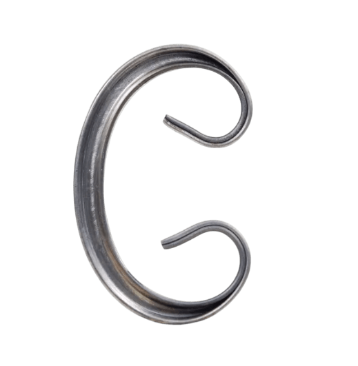 Кованый элемент фигурный 15x83x127 мм (01.501-C)