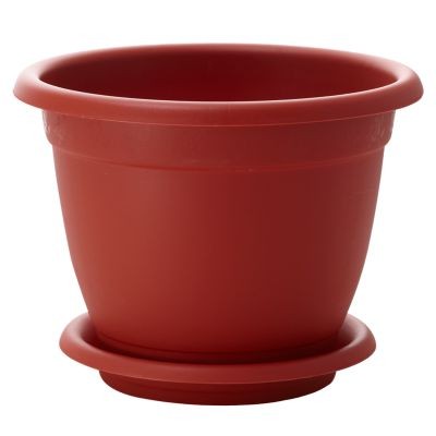 Горшок для цветов 2,9 л терракотовый Борнео, InGreen ING42021FТР
