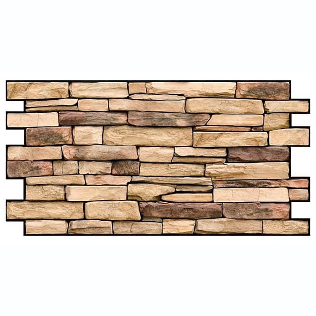 Панель ПВХ 980х498мм Сланец натуральный ArtDekArt