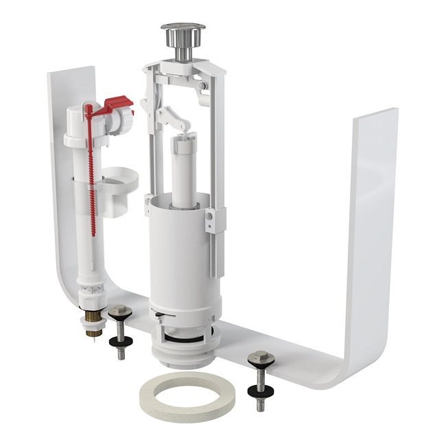 Арматура смывная, нижний подвод, Alcaplast SA2000SK 1/2