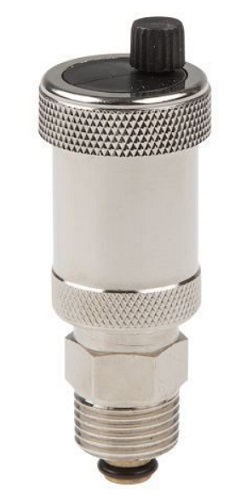 Развоздушник автоматический с установочным клапаном нар. 1/2