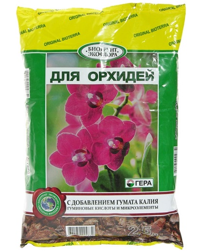 Биогрунт для орхидей 2.5л ГЕРА