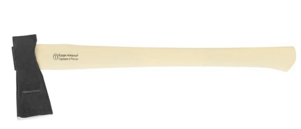 Колун кованный в сборе 1600/1900 г деревянное топорище 600 мм, 21850