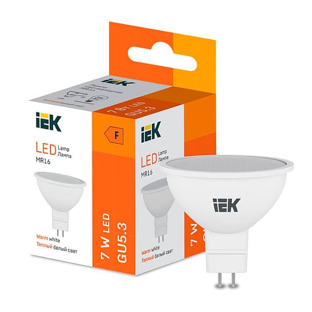 Лампа светодиодная LED LL-I-MR16-7-230-30-GU5.3 570 lm 