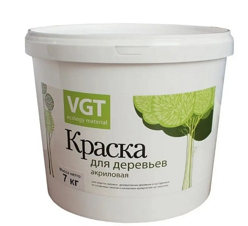 Краска для деревьев ВД-АК-1180, 7 кг VGT 