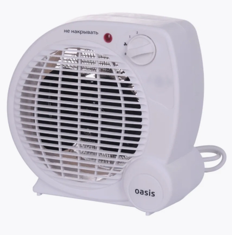 Тепловентилятор 2000w спиральный SG-20R