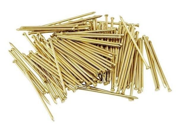 Гвозди финишные 1.8x40 мм латунь 200 гр. ZAбей!