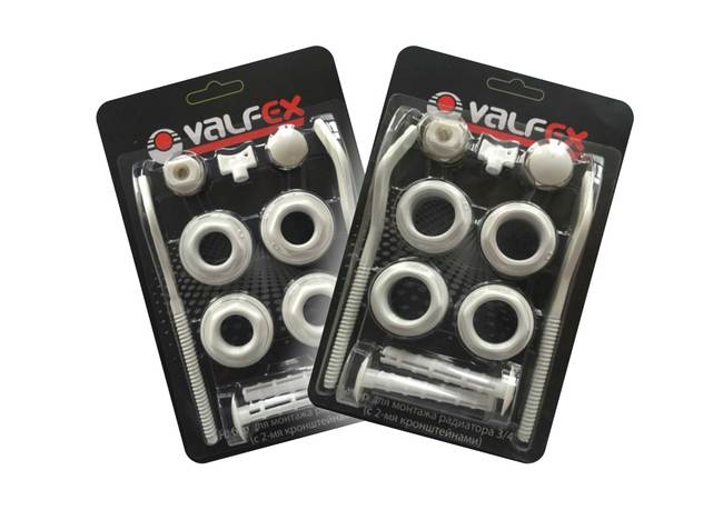 Комплект для монтажа радиаторов 2 кронштейна 1/2'' VALFEX AD-1002 1/2